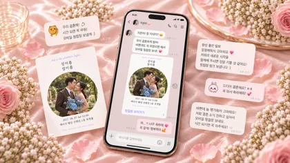 모바일 청첩장 보낼 때 뭐라고 하지? 관계별 카톡 멘트 모음💌